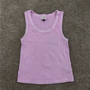 Universal Thread Light Pink Ribbed Tank Top